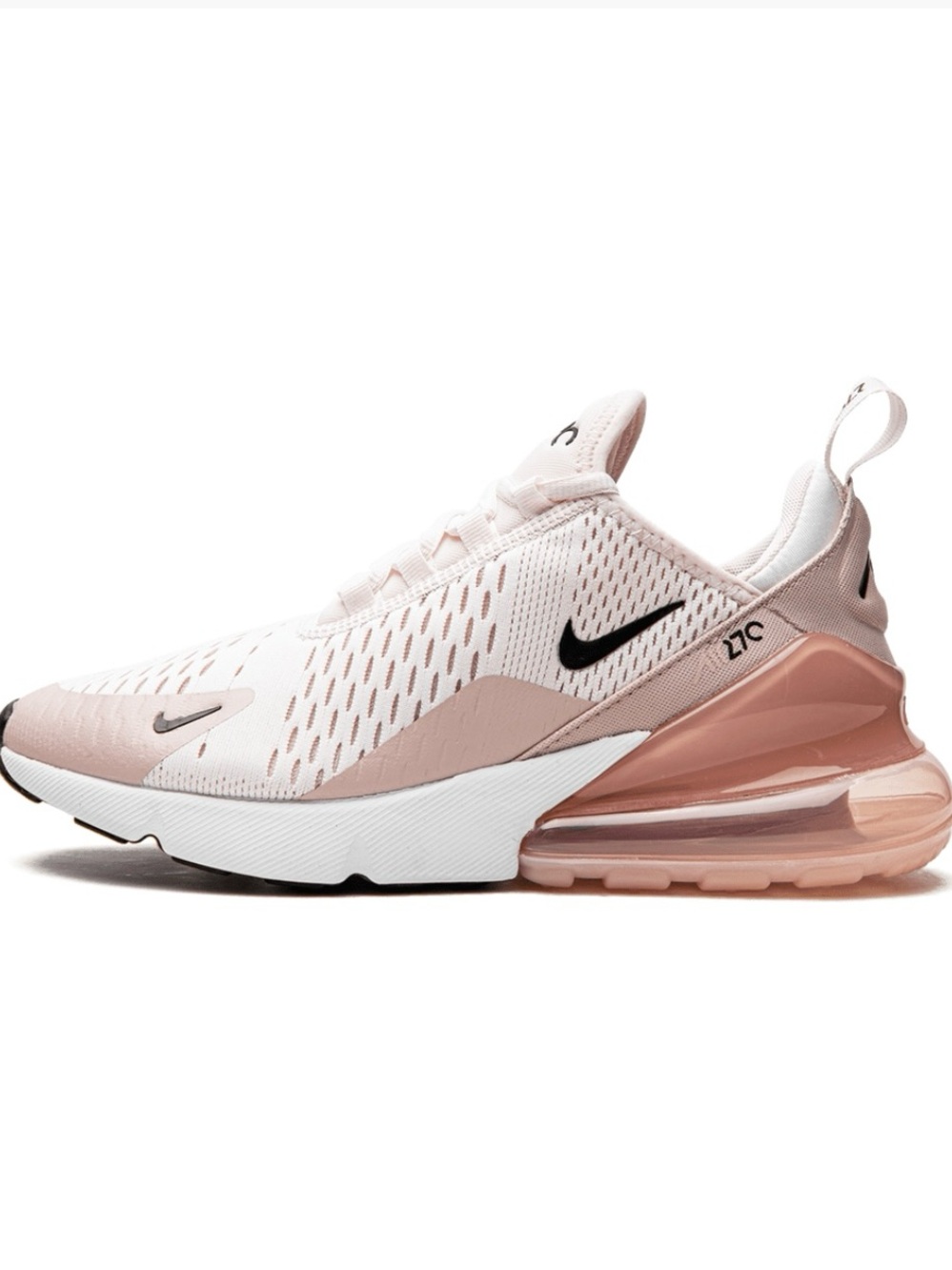 Nike Women’s Air Max 270 in Blush Pink and White